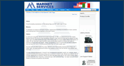 Desktop Screenshot of marinet.com.sg