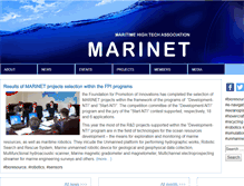 Tablet Screenshot of marinet.org